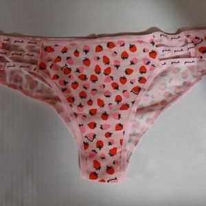PINK by Victoria's Secret Cheekster/Tanga Panty  , size Medium NWT